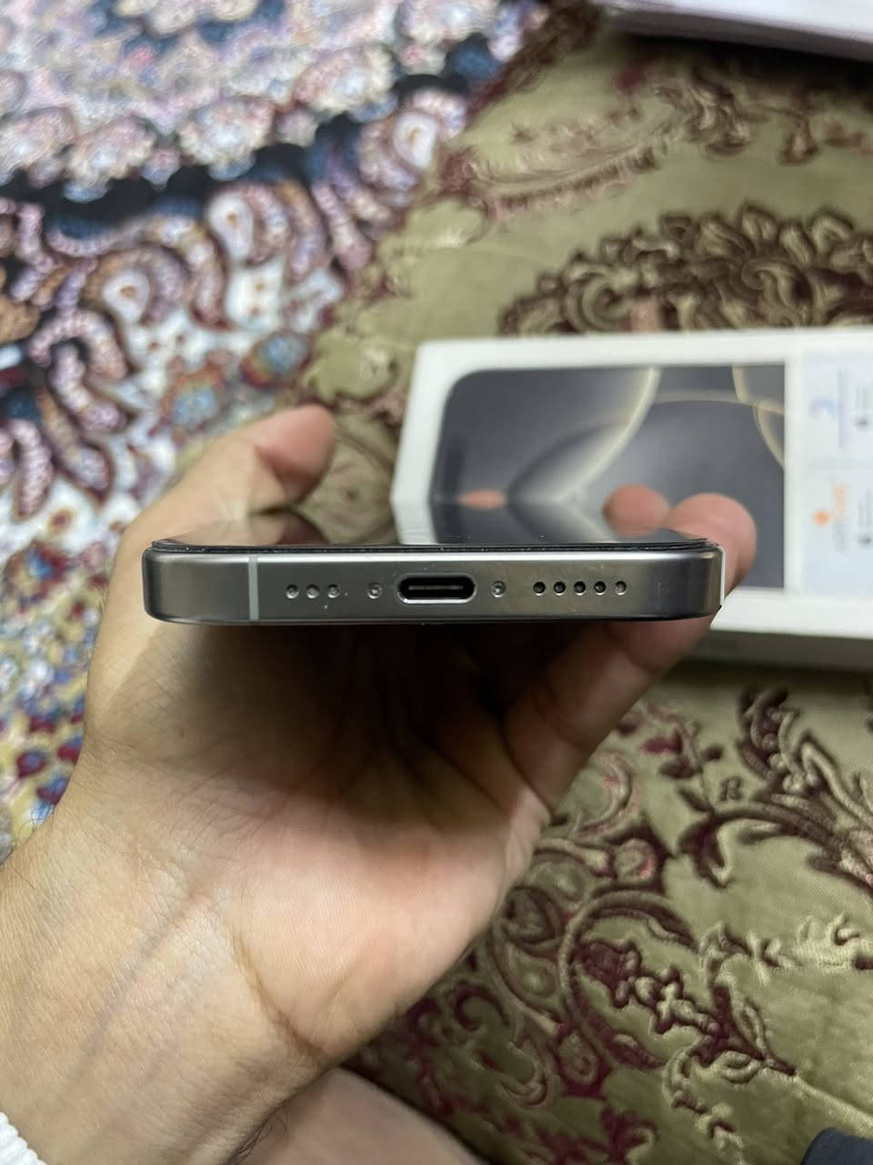 ايفون 16 برو
سلام عليكم البيع ايفون 16برو ذاكرة 128 شرق اوسط نضيف مابي شخط بطاريته 96 عدد الدورات 274 غراضه كامله 
السعر مليون و100 وبي مجال
المكان ديالى بعقوبه التحرير 
***********
