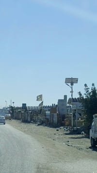 النجف الأشرف • مقبرة وادي السلام • كوستر مكيف