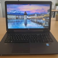 HP ZBook 17 G2 • i7-4910MQ • 8جيجا رام