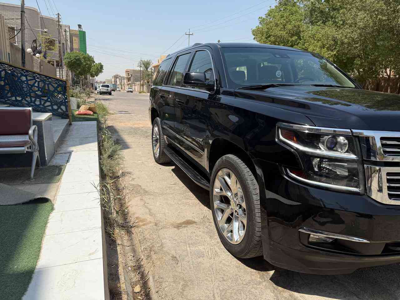 تاهو 2017 خليجي LT
ماشيه 132 الف كيلو
مكفوله مغلفة ppf
فتحة بلقمارة 
ثلاجة
قيادة آلية
فور ويل
جنطة كهربائية
كشنات مخمل
رقم صاحب السياره لل استفسار 
‭0782 223 2202‬
