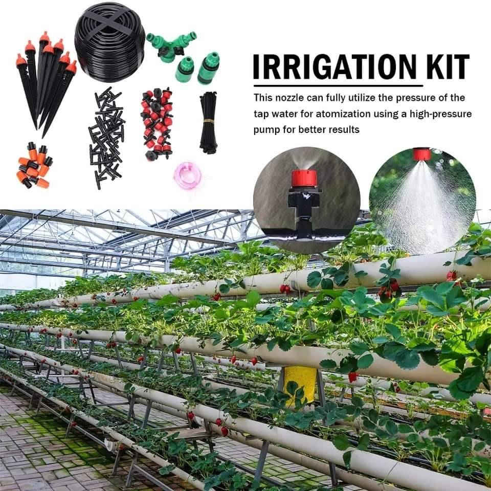 #منظومــات_رذاذ_للتنقيط_والسقــي_والــرش #تعليق_دفن_تنصيب_أرضـــي_وللمـد_الجانبي
💦💦💦💦💦💦💦💦💦💦💦💦💦
تتوفر جميع القياسات من ١٠ متر والى ألف متر
لمعرفة القياسات والتفاصيل يرجى ترك تعليق أو مراسلة الصفحة او الواتساب 075‪07219034
#عرض_خصم_توصيل_مجاني_وبسعر_المصنع
➖➖➖➖➖➖➖➖➖➖➖➖➖
   🟨🟪🟦🟩الإستخدامات🟥🟧🟪🟦
➖➖➖➖➖➖➖➖➖➖➖➖➖
🔴تستخدم المنظومات للسقي والرش والتنقيط
🟢للتعليق..للدفن..للتنصيب الأرضي..للمد الجانبي 
🟣تتحكم بكمية الماء من خلا فر وتعير النوزلات 
🟠قواعد النوزلات دوارة تدور بكل الاتجاهات 
🟤تستخدم لتبريد الجو وتقليل حدة الحرارة 
🟡لتقليل استهلاك الماء..... وخفض التكاليف
🔵مزارع..بساتين..حدائق..دواجن والمواشي
🟢للمراوح الضبابية للقاعات للساحات الكببرة
🔴للمشاتل والبيوت البلاستيكية والكرفانات
🟣للكافيهات والمطاعم والمواكب والمحلات
➖➖➖➖➖➖➖➖➖➖➖➖➖
   🟨🟪🟦🟩 المكونات 🟥🟧🟪🟦
➖➖➖➖➖➖➖➖➖➖➖➖➖
🟥صوندة ذات متانة وجودة عالية جدا 
🟧نوزلات بلاستك مضادة للتآكل والصدأ
🟨 مضادة للأملاح للزنجار للتأكسد والصدمات
🟩تقسيم النوزلات (قواعد النوزلات دوارة)
🟦ورؤوس التركيب مربوطة كلها وجاهزة
🟪تتحول مابين الرش رذاذ والسقي والتنقيط 
🟫إمكانية التحكم بكمية الماء لكل نوزل 
⬛التحكم من خلال فر وتعير النوزلات  
➖➖➖➖➖➖➖➖➖➖➖➖➖
↩️اذا تريد تاخذها جاهزه ومربوطة كلها
↩️أو نفصلها....حسب طلب الزبون أيضاً 
↩️او تاخذ مواد.....تفصلها انت براحتك
➖➖➖➖➖➖➖➖➖➖➖➖➖
✅ القياسات بالأمتار⬇️
١٠ متر صوندة+١٠نوزل+١٠تقسيم+رأس التركيب
١٥ متر صوندة+١٥نوزل+١٥تقسيم+رأس التركيب
٢٠ متر صوندة+٢٠نوزل+٢٠تقسيم+رأس التركيب
٢٥ متر صوندة+٢٥نوزل+٢٥تقسيم+رأس التركيب
٣٠ متر صوندة+٣٠نوزل+٣٠تقسيم+رأس التركيب
٣٥متر صوندة+٣٥نوزل+٣٥تقسيم+رأس التركيب
٤٠ متر صوندة+٤٠نوزل+٤٠تقسيم+٢رأس للتركيب
٤٥متر صوندة+٤٥نوزل+٤٥تقسيم+٢رأس للتركيب
٥٠متر صوندة+٥٠نوزل+٥٠تقسيم+٣رأس للتركيب
٥٥متر صوندة+٥٥نوزل+٥٥تقسيم+٣رأس للتركيب
٦٠متر صوندة+٦٠نوزل+٦٠تقسيم+٣رأس للتركيب
٦٥مترصوندة+٦٥نوزل+٦٥تقسيم+٣رأس للتركيب
٧٠مترصوندة+٧٠نوزل+٧٠تقسيم+٣رأس للتركيب
٨٠مترصوندة+٨٠نوزل+٨٠تقسيم+٤رأس للتركيب
٨٥مترصوندة+٨٥نوزل+٨٥تقسيم+٤رأس للتركيب
٩٠مترصوندة+٩٠نوزل+٩٠تقسيم+٤رأس للتركيب
٩٥مترصوندة+٩٥نوزل+٩٥تقسيم+٤رأس للتركيب
١٠٠مترصوندة+١٠٠نوزل+١٠٠تقسيم+٥رأس للتركيب
وهكذا ٢٠٠ او


**إذا كنت صاحب هذا الإعلان وتريد حذفه لأي سبب، رجاءا أرسل رسالة إلى الدعم الفني**