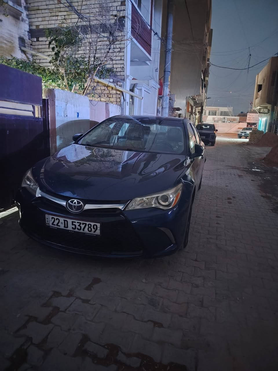 سلام عليكم كامري موديل 17 أمريكي نيلي حادثهة صبغ بنيد وقبق جنطه وجاملغ هم مرشوش ويه قبق هنا بدون حادثث
 مكينه كير تبريد تدفه كهربايات كله كفاله سياره sEمعرفه مواصفات ل sE
رقم اربيل ب اسمي سعر ١٤٥ وبيهة مجال بصيط مكاني بغداد
***********
