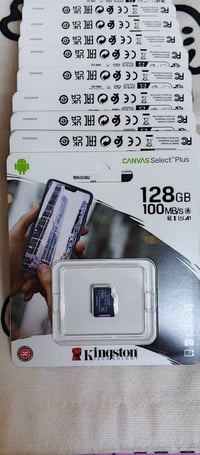 ذاكرة اصلية ماركة Kingston سعة 128 كيكا  (اصلية 100 بالمئة وليس كوبي و...