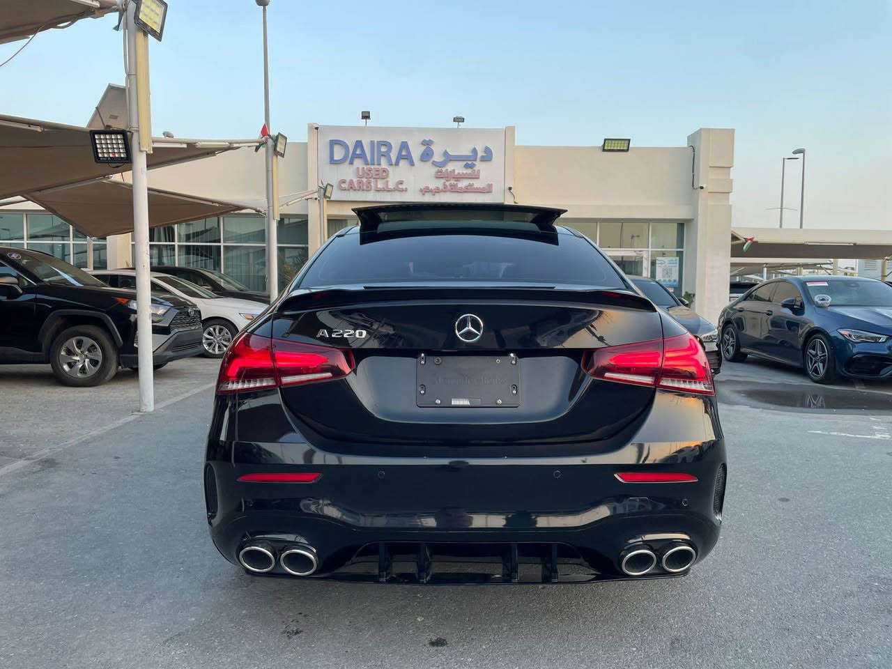 باللون الأسود الأنيق، سيارة تجمع بين الفخامة والأداء الرياضي مع مواصفات فل أوبشن.
✔️ AMG Package
✔️ فل المواصفات
✔️ ممشى 49,000 كم فقط
✔️ اللون: أسود
✔️ فتحة سقف بانوراما
✔️ إضاءة داخلية 64 لون
✔️ شاشات رقمية مزدوجة
✔️ كاميرا خلفية وحساسات
✔️ دخول وتشغيل ذكي
✔️ مقاعد جلد رياضية
✔️ حالة ممتازة
✨ سيارة أنيقة بتصميم AMG الرياضي، قيادة مريحة وتقنيات حديثة، جاهزة للاستخدام وتستحق المشاهدة.
📍 الممشى: 49,000 كم
🔥 2019 Mercedes-Benz A220 AMG 🔥
Finished in elegant Black with Full Options, combining sporty performance and premium luxury.
✔️ AMG Package
✔️ Full Options
✔️ Only 49,000 KM Driven
✔️ Black Exterior
✔️ Panoramic Sunroof
✔️ 64-Color Ambient Lighting
✔️ Dual Digital Displays
✔️ Reverse Camera & Parking Sensors
✔️ Keyless Entry & Start
✔️ Sport Leather Seats
✔️ Excellent Condition
✨ A stylish luxury sedan with a sporty AMG design, advanced technology, and a smooth driving experience. Well maintained and ready for its next owner. الشارقة, الإمارات العربية المتحدة


**إذا كنت صاحب هذا الإعلان وتريد حذفه لأي سبب، رجاءا أرسل رسالة إلى الدعم الفني**