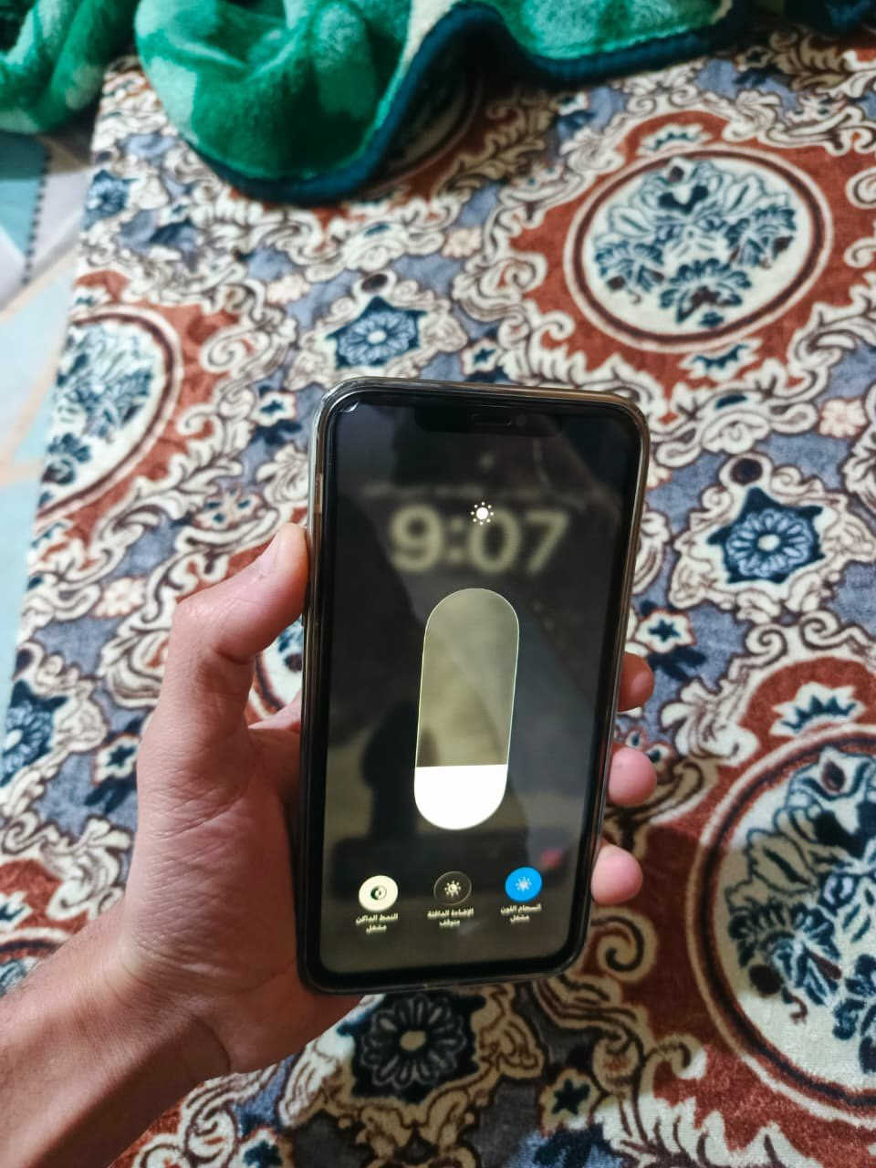 السلام عليكم للبيع 11 برو ماكس
(فقط للبيع)
مبدل شاشه وبطاريه 
الشاشه شرط وكاله اصليه 3 خيارات
فيس ايدي متوقف
ذاكره64
- السعر 240 الف وبي مجال
***********
