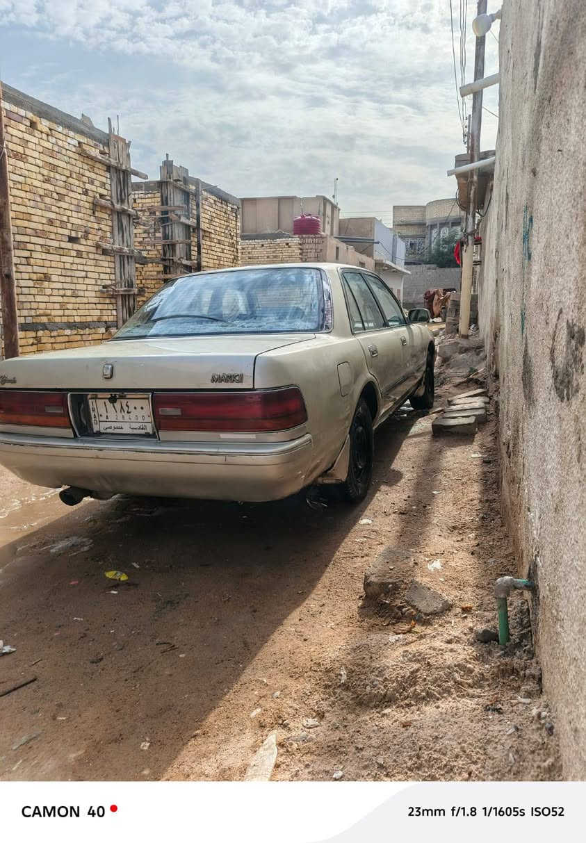 مارك كربلائي 1994
مكينة وكير ونجي  
حدادة زينة  دواخل نضيفات 
شرط التحويل سعرها 55 بيها مجال قليل
عنواني البصرة الزبير *********** واتساب الزبير, البصرة
