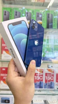 ايفون 12 عادي دبل سيمكارت❗️ذاكرة 128 بطاريه 95 الجهاز على حالة الوكاله...