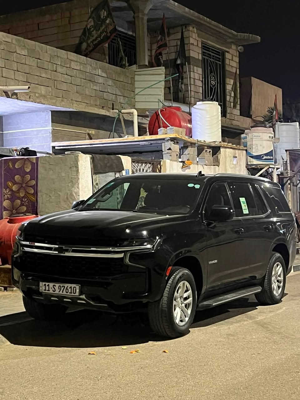 تاهو مديل ٢٢خليجي وكالت المنصور جاهزه من كلشي كفاله عامه كير مكينه حداده تخم تاير لسعر ٤٣٥ وبيه مجال حك جيه العنوان لبصره ***********
