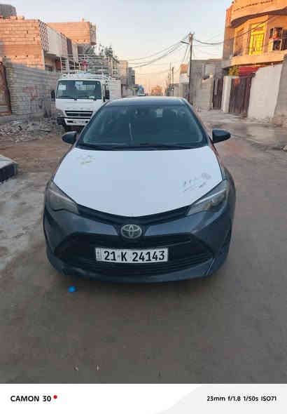 السلام عليكم ورحمة الله وبركاته سياره كورولا للبيع موديل ١٨ سياره خير من الله كامله من كلشي تخم تاير حداديه موضح بالصورة بالسونار السعر ١٤٠دولار أمريكي مكان سياره ديالى بعقوبه الاتصال على الرقم ***********.... مكلف بالنشر...
