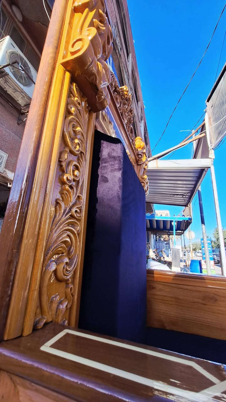 بّـــســمـــهـــ تْـــعـــاڵـــى

جانب من عملنا الخاص 
تم العمل وإنجاز هذا المنبر لاحد زبائن الكرام من أهالي النجف 
منبر حسيني بتصميم عصري يواكب عصرنا الحديث 
وتم العمل على هذا المنبر بعمل يدوي مع إضافة  مكائن CNC
انواع الخشب يتكون من الصاج البورمي الاصلي  والزان 
والتطعيم بالبلوط والسنديان بحرفيية ممتازه 

اي شي يخص التصميم وعمل ال CNC
نحن مختصون بهذه المجال 
 @يتم تصميم افكارك بعناية
وتجهيزها على مكائن حديثه 
زورونا في مكتبنا الواقع في 
النجف _كوفه _ شارع كوفه نجف _ مقابيل فندق الزهراء
 للإستفسار وطلب يرجى التواصل على الرقم 
0️⃣7️⃣8️⃣2️⃣2️⃣3️⃣5️⃣0️⃣8️⃣9️⃣0️⃣


**إذا كنت صاحب هذا الإعلان وتريد حذفه لأي سبب، رجاءا أرسل رسالة إلى الدعم الفني**