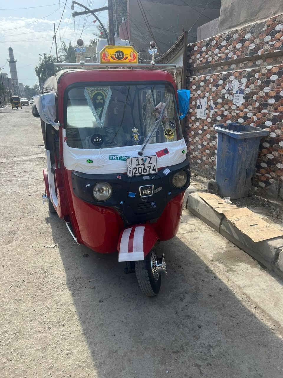 سلام عليكم تكتك 18رقم وسنويه تحويل مباشر مكينه 20تراي حلو السعر 5500بيها مجال مكاني بغداد هاتف ***********
