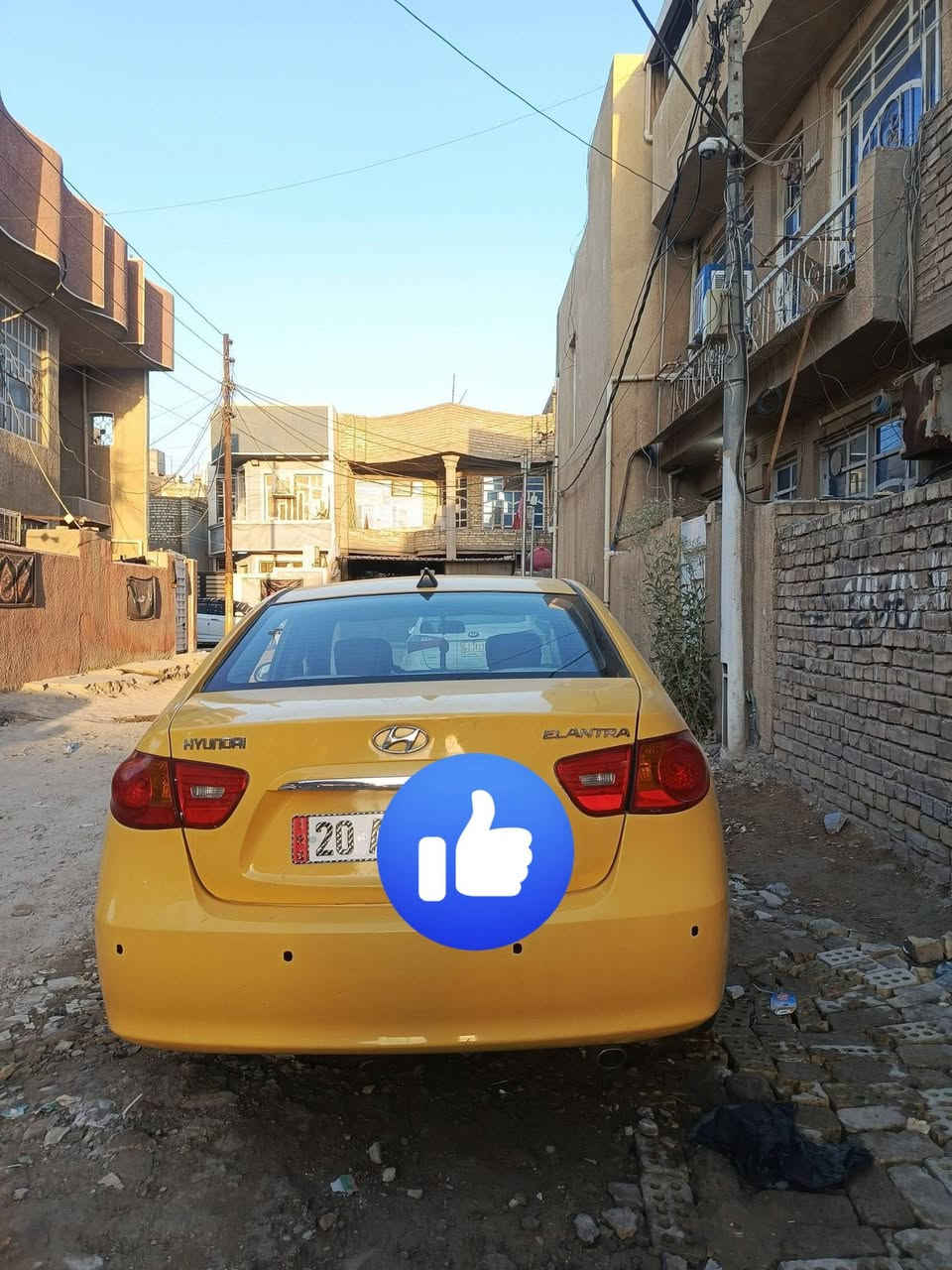 سلام عليكم هونداي افانتي 9  خليجي مكينة 1600 دكشن عالي تبريد دافئه شغاله حدادي نص عمره كهربائي جديد تحويل مباشرة بسمنا مصفر غرامات وهيئة مكاني بغداد الشعب سيارة بيه جاملغ خلفي بيه ضربه شوصي مكفولة السعر 85وبيه مجال *********** رقمه سيارة ديالى رقمي بي واتساب
