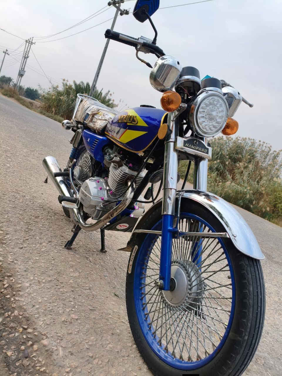 اسلام عليكم عمي هاي دراجه اربعه كير نامه ابرو كلك لبيع مديل22 نضيفه ماعيزه كلشي دراجه حلوه ماذب عليه كلشي
السعر 550وبيه مجال اليريده بي خير ويدلل ‏‪***********‬‏
