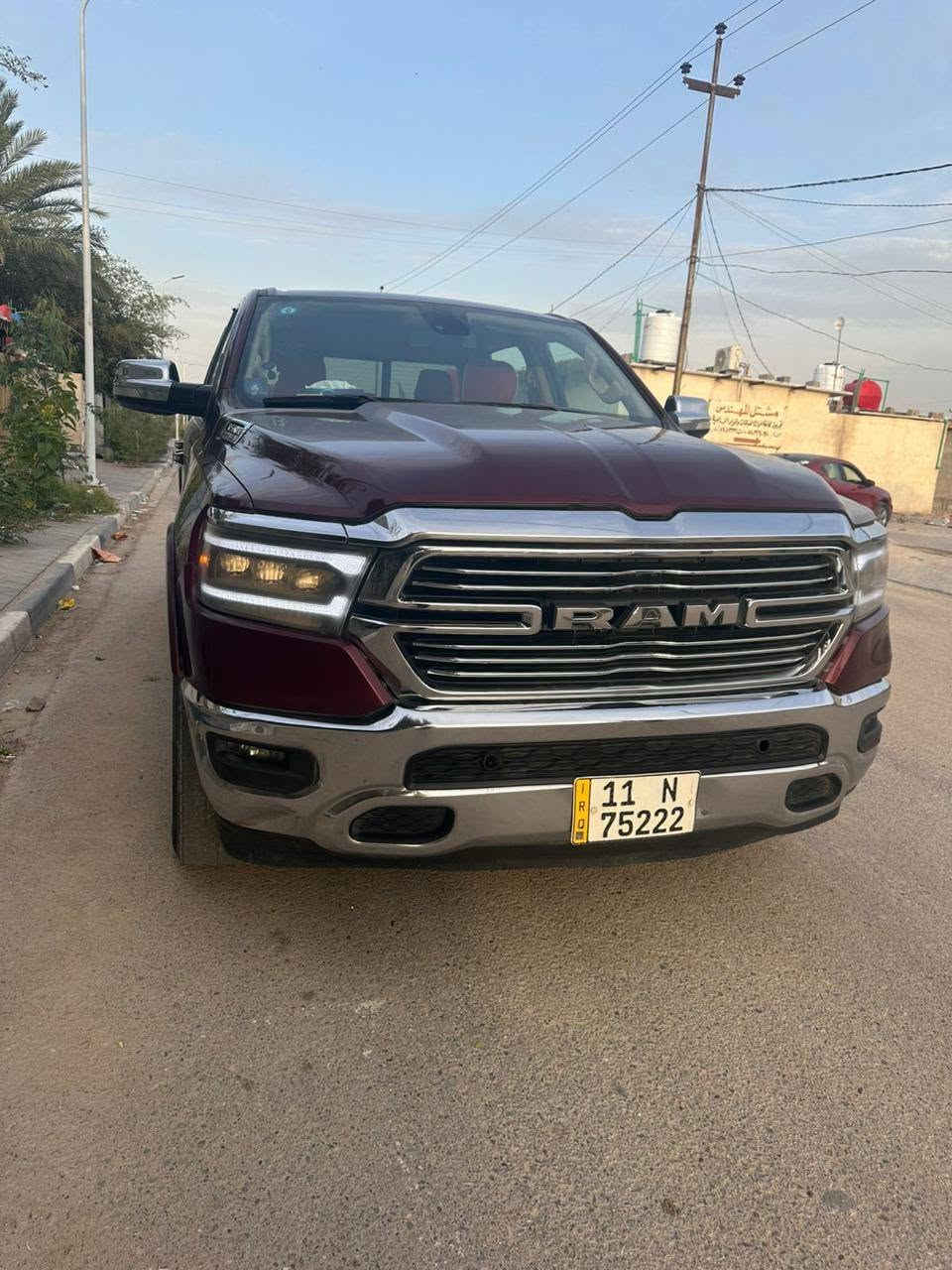 سلام عليكم دوج رام 19 هيمي سعر 200 وبيهه مجال ***********
