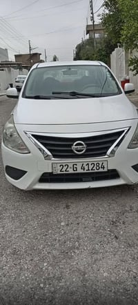 سيارة للبيع نيسان سني 2016 بيها ضرر الباب الي الخلفي من جهة السكن والج...