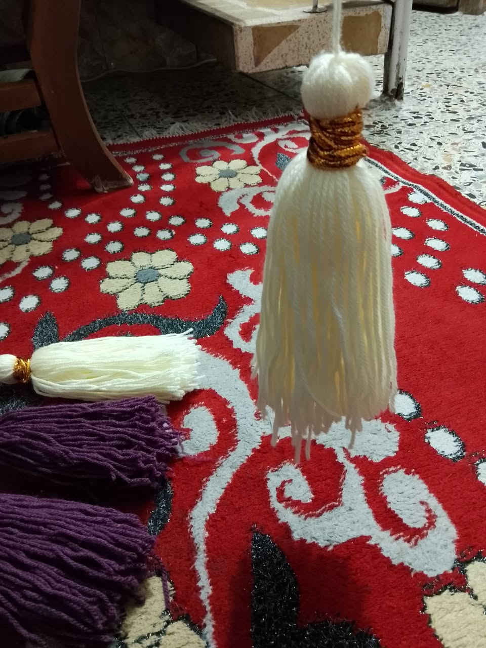 السلام عليكم..
عمل كراكيش وانسب الاسعار وكل الالوان 
مفرد --جملة  
سعر المفرد /ب٧٥٠ دينار 
سعر الجملة /٥٠٠ دينار


**إذا كنت صاحب هذا الإعلان وتريد حذفه لأي سبب، رجاءا أرسل رسالة إلى الدعم الفني**