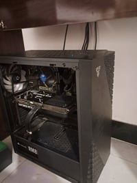 كيس للبيع  Rtx 3060ti  I5 10400f Ram 16 3200 xpg M.256 Ps corsir 850 ن...