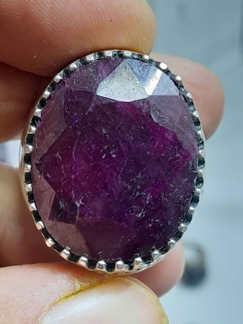 ‎خاتم فضه 925 بحجر ياقوت افريقي فرط الرمان قديم صياغة ثقيله جميلة سعره 115 توصيل 5‎ حلة, بابل


**إذا كنت صاحب هذا الإعلان وتريد حذفه لأي سبب، رجاءا أرسل رسالة إلى الدعم الفني**