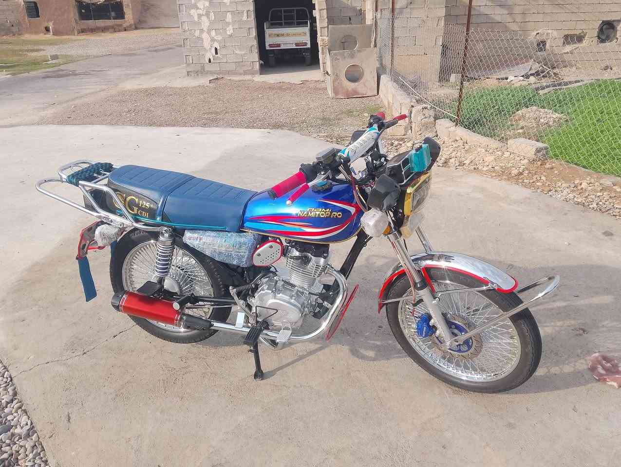 السلام عليكم دراجه للبيع 2025 اي عيب ما بيها نام برو ***********
