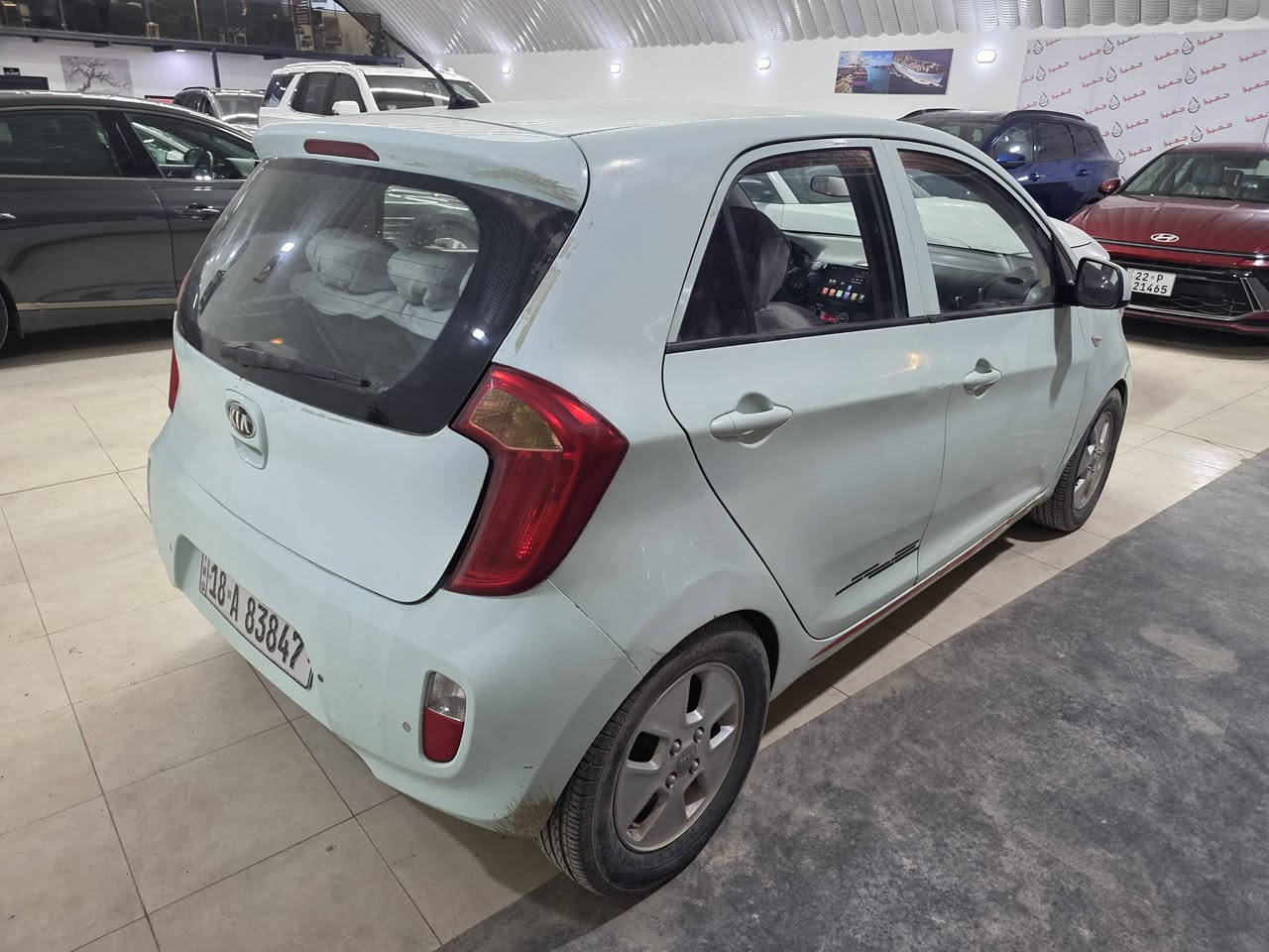 بيكانتو ٢٠١٣ رقم بابل 
وارد كوري 
بيها صبغ باماكن متفرقة ابيع حزام 
٣ سلندر 
المحرك مكفول عدا مبدل بي واشر قبق ولفات 
و الكير مكفول و مبدل فلتر و هايدروليك صيانة جديدة 
تحويل مباشر 

سيارة مال تعليم سياقة 

المواصفات 
تحكم جهتين 
حساسات 
كامرة دوارة 
بصمة 
شاشة ايباد 
كشنات تدفئة 
مانع انزلاق 
(داش كام ) 
كشافات 
جام كهرباء 
تغليف كشنات جديد 
تخم تاير و حدادية 
السعر ٧٠ ورقة و بيها مجال 
المكان حلة شارع ٦٠ 
التواصل على الواتساب فقط ***********
