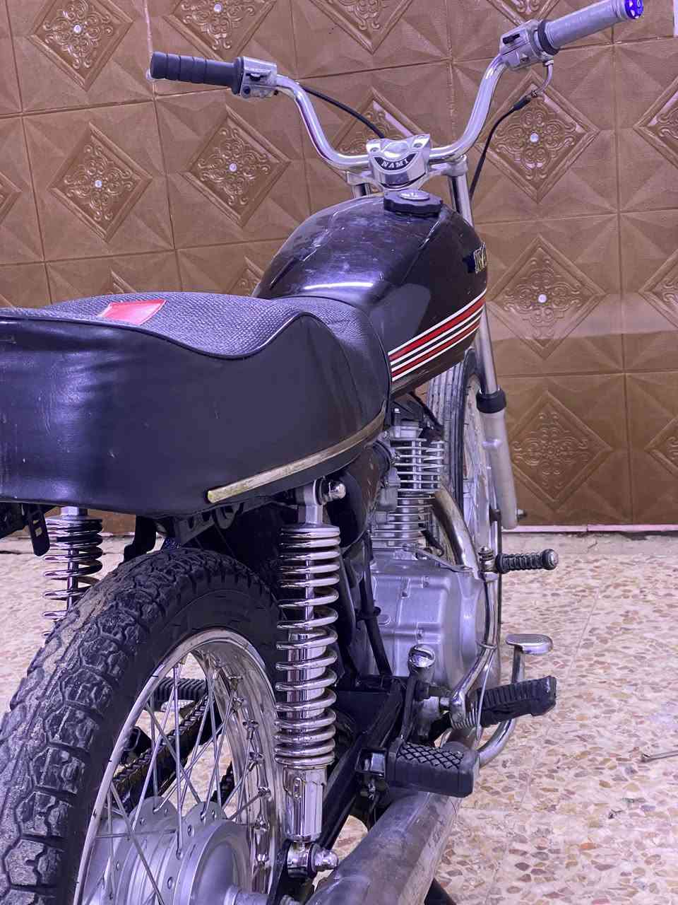 دراجه ايراني ناما  ادوات نضيفه فقط الجسر تعبان السعر 450 الف العنوان كرمة علي للاستفسار على الرقم ***********
