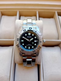 بسم الله الرحمن الرحيم تحيه طيبه للجميع ♥️  للبيع ساعه بولسر الصنع ياب...