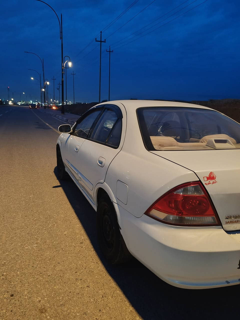 نيسان صني 2007 ورد خليجي رقم انكليزي شرط التحويل كربون بنزين كير توماتيك جام كهرب رقم نينوى بدون صبغ موبيل (***********)(***********)
