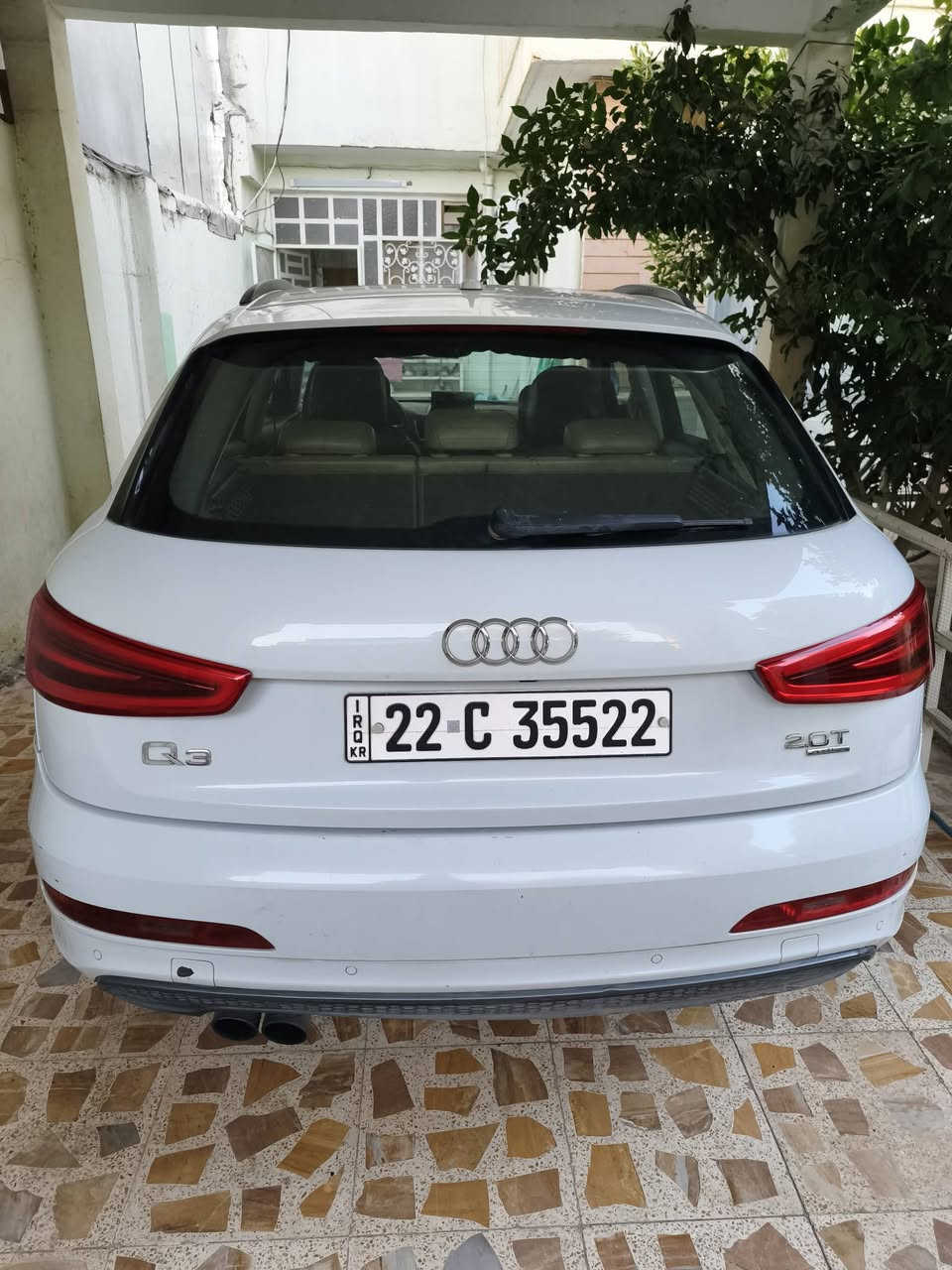 🚘 الموديل: Audi Q3 2013
🎨 اللون: أبيض
⛽ الوقود: بنزين
⚙️ المحرك: 2.0 TFSI تيربو
🔄 ناقل الحركة: أوتوماتيك
🛞 نظام الدفع: كواترو (دفع رباعي)
📍عداد المسافة: 253,000 كم
السيارة تتميز بأداء قوي وثبات ممتاز على الطريق، مع راحة وفخامة معروفة من أودي. السيارة بحالة جيدة وجاهزة للاستخدام، ويوجد بها صبغ.
للمهتمين، التواصل على الخاص أو الاتصال واتساب 
***********
