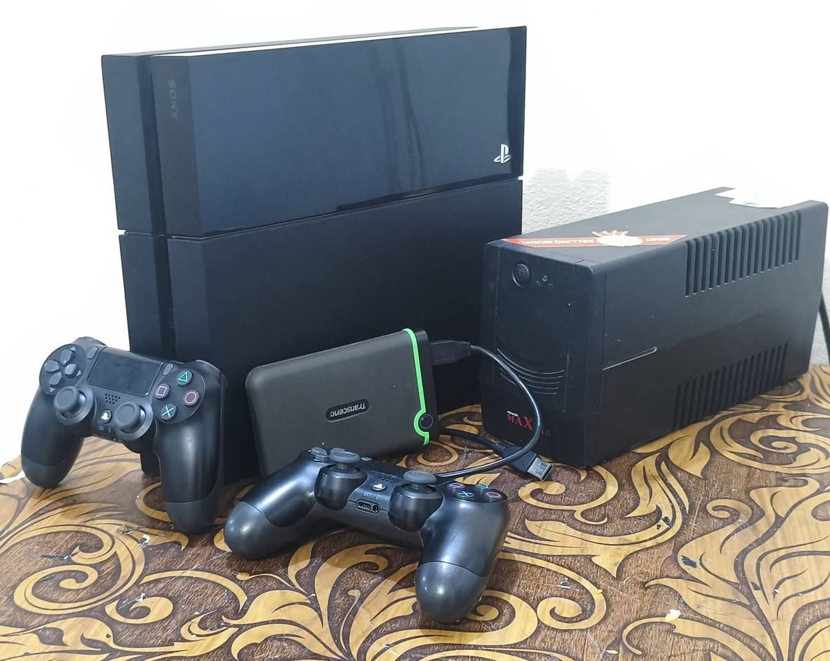 PS4 fat بلي٤ فات
مهكر نظام 6.72 أفضل نظام تهكير ويشتغل أقراص كذالك  لوك ستيكر  ذاكرة 500gb مع هارد موسع 320gb مع UBS ويا يدات ثنين تجارية نوعية ممتازة  السعر ٢٩٠ مجال قليل
ملاحظة :
توصيل ماعندي مكاني ديالى


**إذا كنت صاحب هذا الإعلان وتريد حذفه لأي سبب، رجاءا أرسل رسالة إلى الدعم الفني**