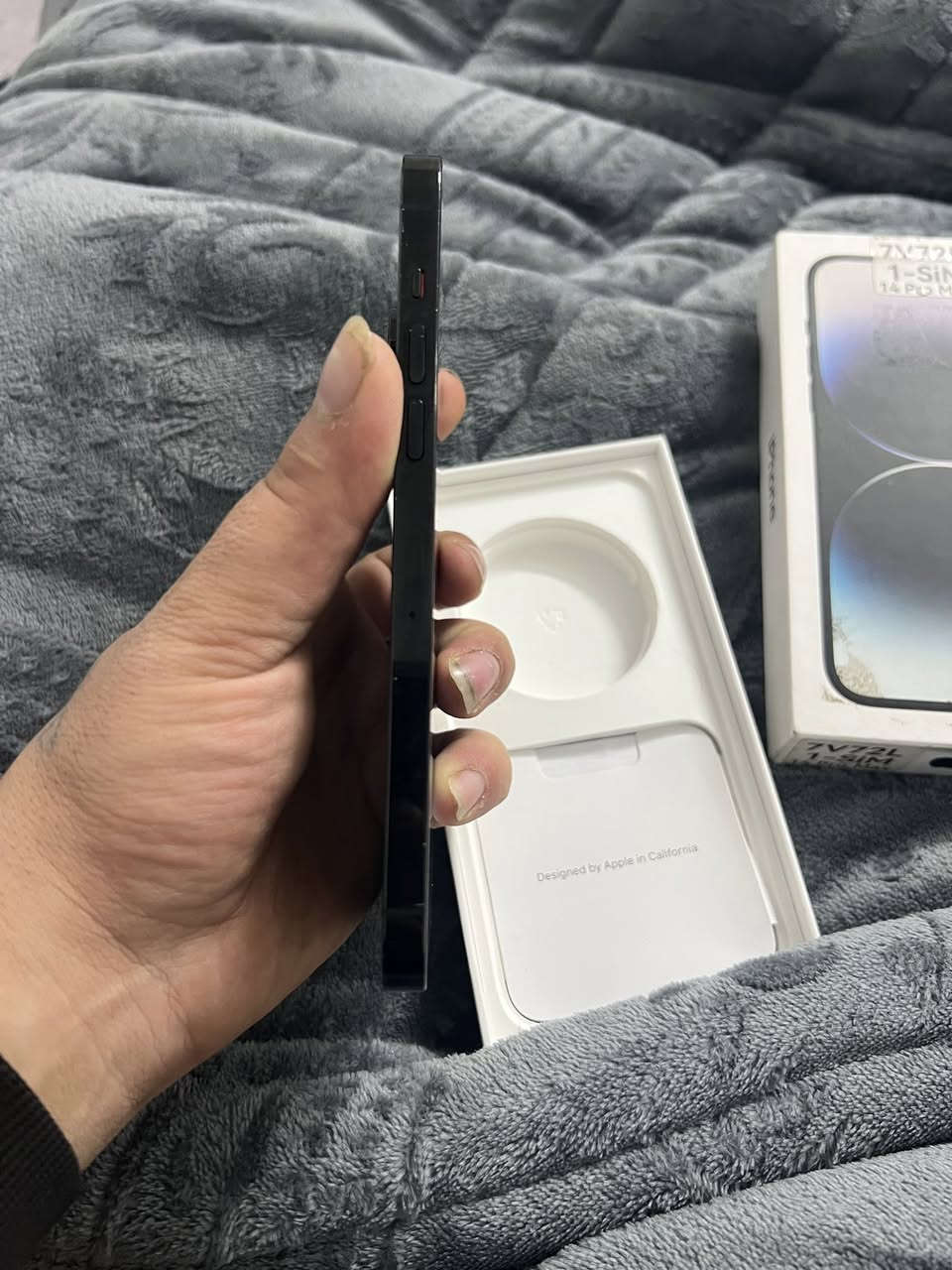 بسم اللە الرحمان الرحیم
ئایفۆن ١٤ پرۆماکس
٢٥٦ گیگا
پاتری٧٨
موبایلەکە کەپسە هەوا نادا
هیجی نەگۆراوە  
بەزەمانی١٥ رۆژ
نرخ ٤٨٥$قفل
بەپارەی ١٣ پرۆماکسێک
***********
