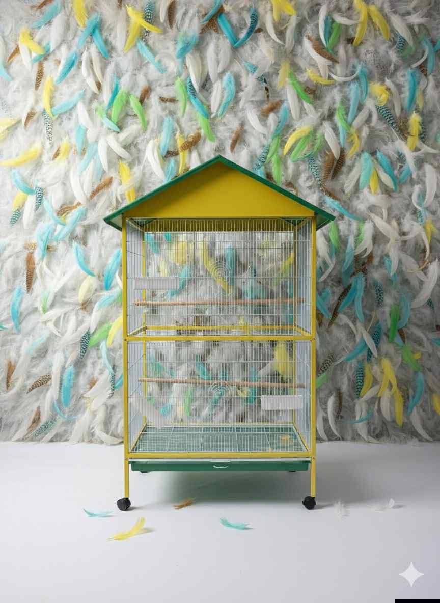 السلام عليكم
 مستعد لعمل اقفاص الببغاوات والدرة وطيور الحب وكافة انواع الطيور
ونشتغل حسب طلب الزبون كافة الفصالات والتصاميم 
اي تصميم يعجبك من الانترنت او من تصاميمنا الخاصة دزلنا التصميم خاص ونشتغلك نفس التصميم ان شاء اللّٰه وبأسعار مناسبة جداً وكل الاقفاص تحتوي على جرارات تنظيف وتايرات لسهولة حركة القفص
للاستفسار راسلونا خاص والاسعار حسب القياسات الي يريدها الزبون ولكن اكيد انسب الاسعار يمنا ان شاء الله
او على الواتساب ***********
