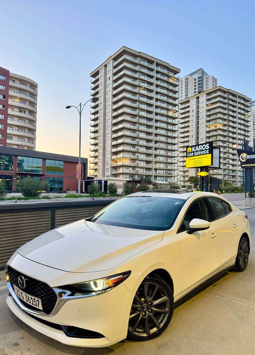 MAZDA 3     AWD       2021     ( premium )
فول فول ماسفات 
بەسمە 
سلایت 
کوشن کارەبا 
کوشن هیتەر 
کوشن خەزن 
سوکان هیتەر 
برێک بەسمە 
ئۆتۆ هۆڵد
حاسە 
ڕادار
خەتی جادە
گێچ ئلیکترۆنی 
مکەبەر Bose
کامێرای 360
‎لایت لید
‎بێ بۆیاخ 
‎ڕەقەم شانسیم داناوە 
3MZBPBDL1MM206156
‎تەنها  46 میل ڕۆشتوە
‎نرخ: 150$$$  💵
‎ژم: ***********
‎شوێن : سلێمانی السليمانية, العراق
