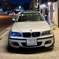 بي ام e46 الفئه الثالثه للبيع موديل 2000 محدثه 2005 صبغ جديد  ويل ام 1...