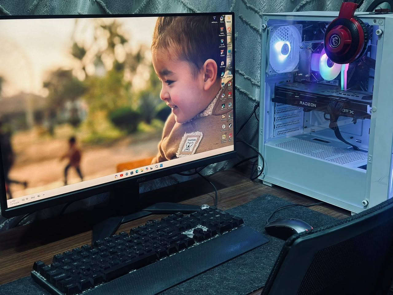 السلام عليكم
مكلف بالبيع
Cpu. I5 14400f
GPU.  AMD Rx 6700XT 12G
RAM 16G
شاشة MSI 24INCH

وياها ميز وكرسي كيبورد وماوس


**إذا كنت صاحب هذا الإعلان وتريد حذفه لأي سبب، رجاءا أرسل رسالة إلى الدعم الفني**