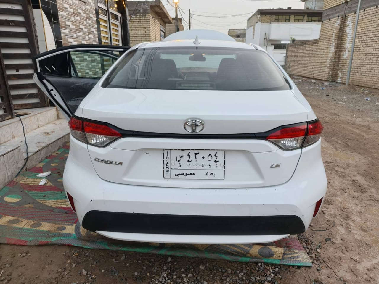 السلام عليكم كورلا مديل ٢٢اLEمريكي معواقين بسمي رقم بغداد دخول سنه ٢٠٢٣شهر ل٣) موصفات معروفه تبريد تدفئه اوتو هولد هندبريك كهربائي تحديد مسار رادار امامي  توقف ذاتي كهربيات كلها شغاله محرك 1800 مكاني بغداد البلديات السعر١٢٠) متواجد على خاص (***********
