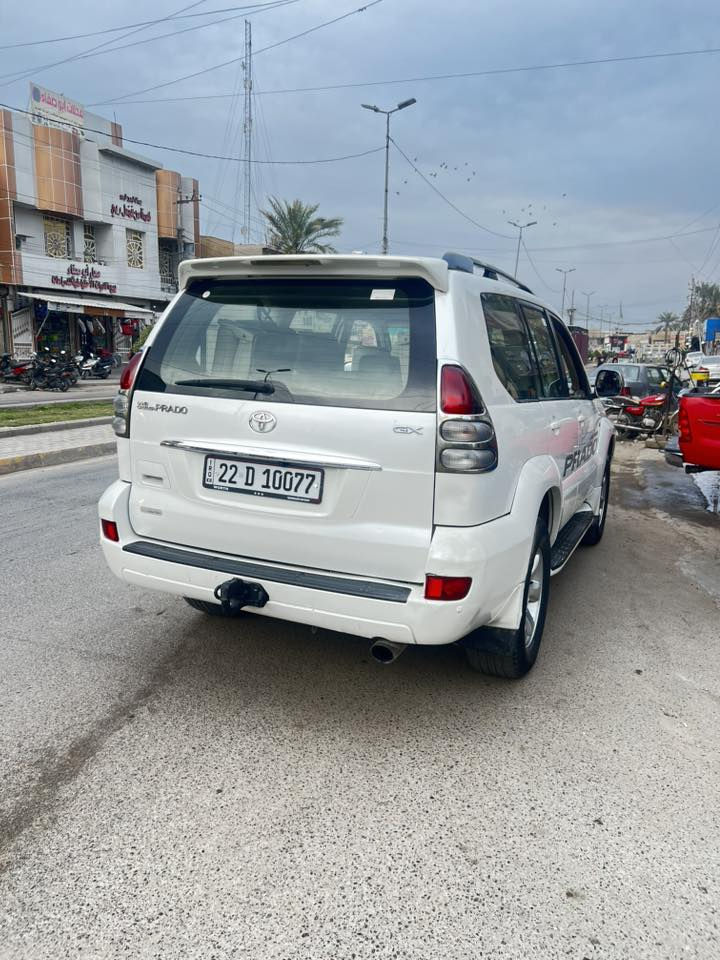 برادو 2008 
4 سلندر 7 راكب 
سياره خير من الله وين ماتريد شغل واطلع منظومه غاز داخلها تغليف جديد 
الضرر فقط قطعه واحده صبغ 
رقم اربيل الجديد 
سعرها 149 بيهه مجال قليل ابو ال140 لاتخابر 
مكان السياره الشعب 
*********** 
موجود بالفيس والخط مفتوح
