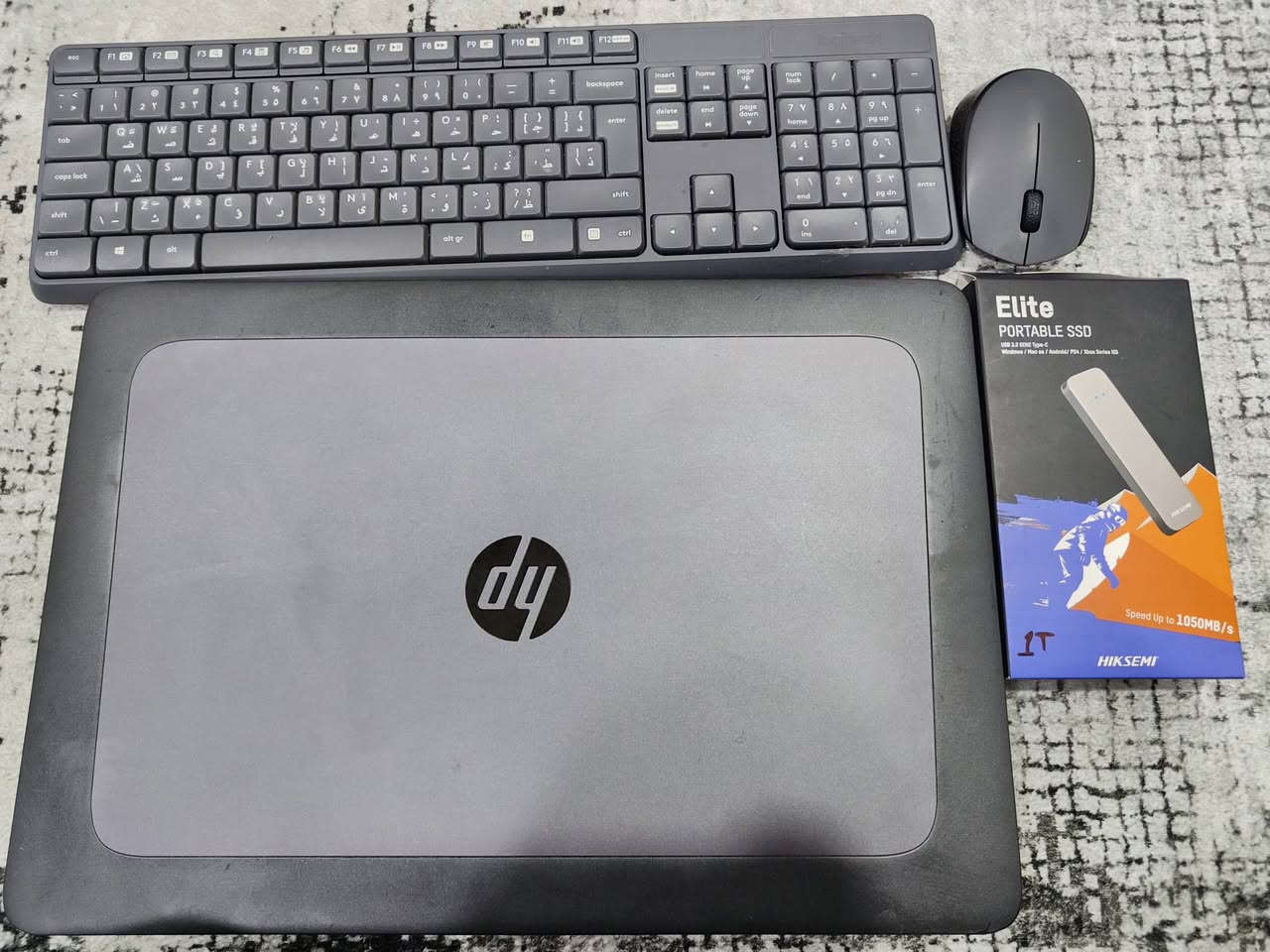 لابتوب hp 
المواصفات بالصورة
يجي ويا ماوس وكيبورد وشاحنه وهارد 1T 
السعر بالخاص


**إذا كنت صاحب هذا الإعلان وتريد حذفه لأي سبب، رجاءا أرسل رسالة إلى الدعم الفني**