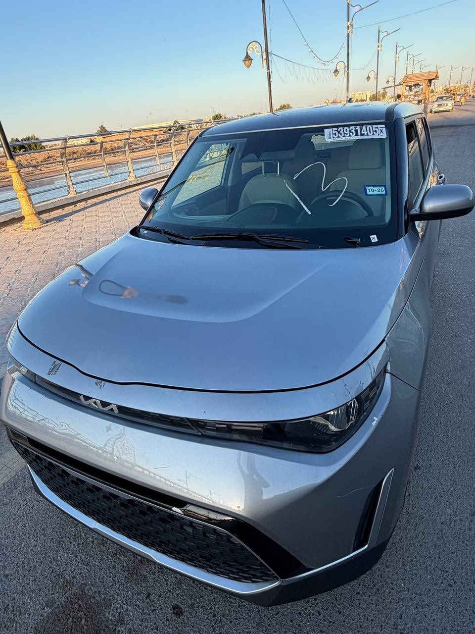 كيا صول ٢٠٢٥
بدون رقم تترقم جميع المحافظات 
تبديل فقط بنيد و قبق جنطة واما الدواخل دركة و دشبول اما الباقي كفاله من كلشي وبالاخص الشواصي و اللغود كفاله 
رادارات جانبية و اماميه كامره خلفيه والى اخره…
السعر ١٥٥$ تم تنزيل السعر بسبب ارتفاع الدولار$
الهاتف ***********
