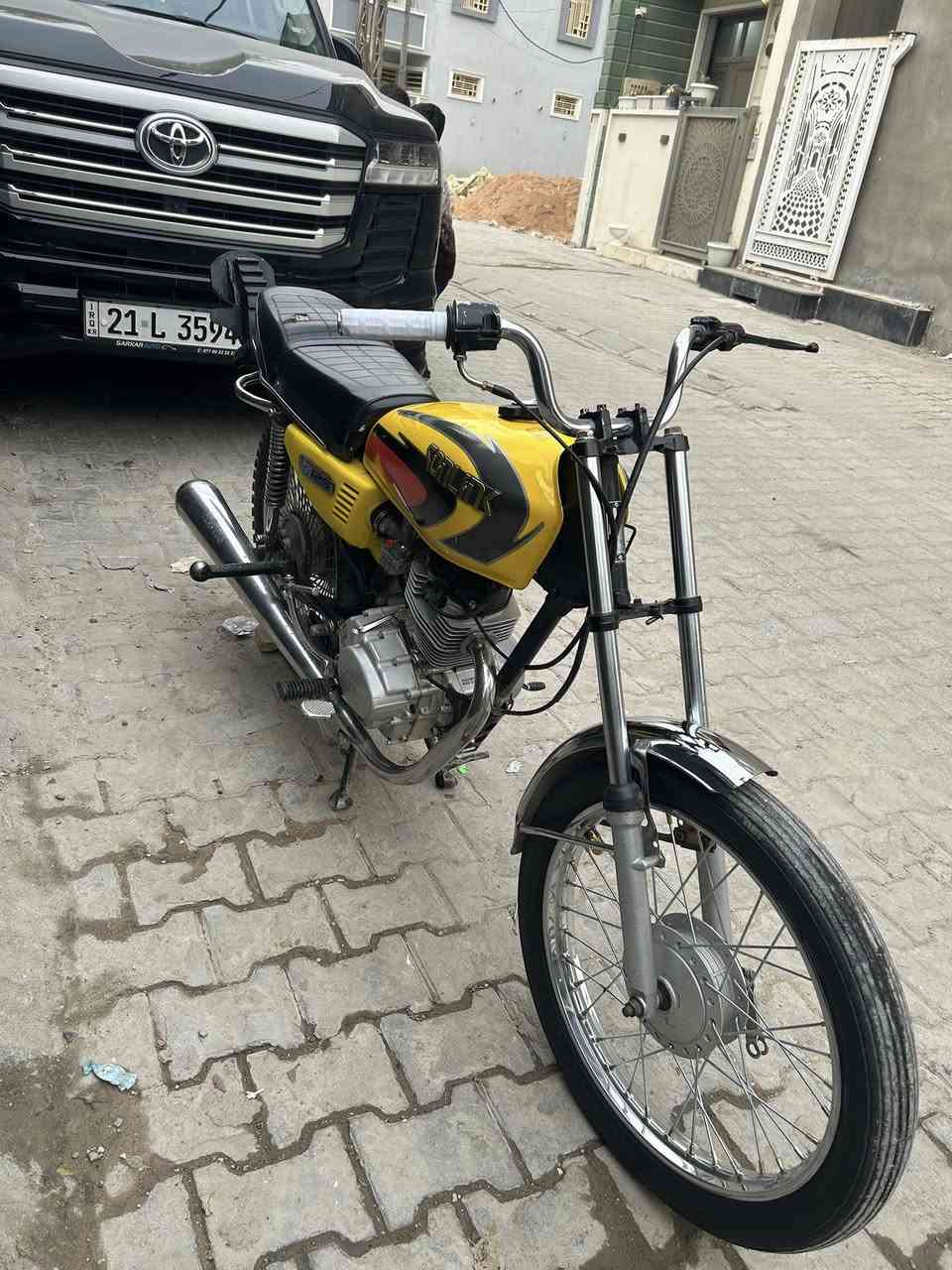 السلام عليكم نامه تيربو حربي للبيع اوراق اسويلك بيه دراجه اترايك وين متريد افصل بيه للصبح دراجه اتعب وكول نظيفه ما بيه نقص برغي كلشي بيه جديد تاخذه ما تصرف عليه ربع مكاني السعر 600 وبيه مجال مكاني قرب المنصور رقم***********
