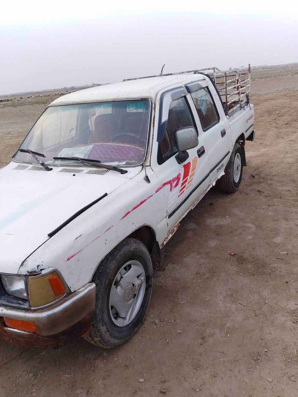 سلام عليكم بيكم تيوتا موديل 95
الكشره شوف العين محرك وكير واكسن مكفولات وحداديه وتخم تاير رقم الهاتف ‏‪***********‬‏
 المكان الناصريه قضاء النصر
