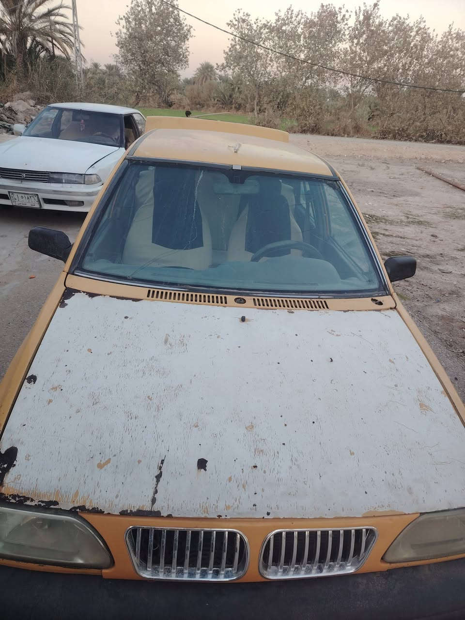 السلام عليكم سايبه مديل ١٢ نضيفه السيارة بس راعي ما واصله اتكفلك سرقه وعشاير وقانون مكاني نجف *********** السعر ٨ ورقات وبيه مجال للطيبين
