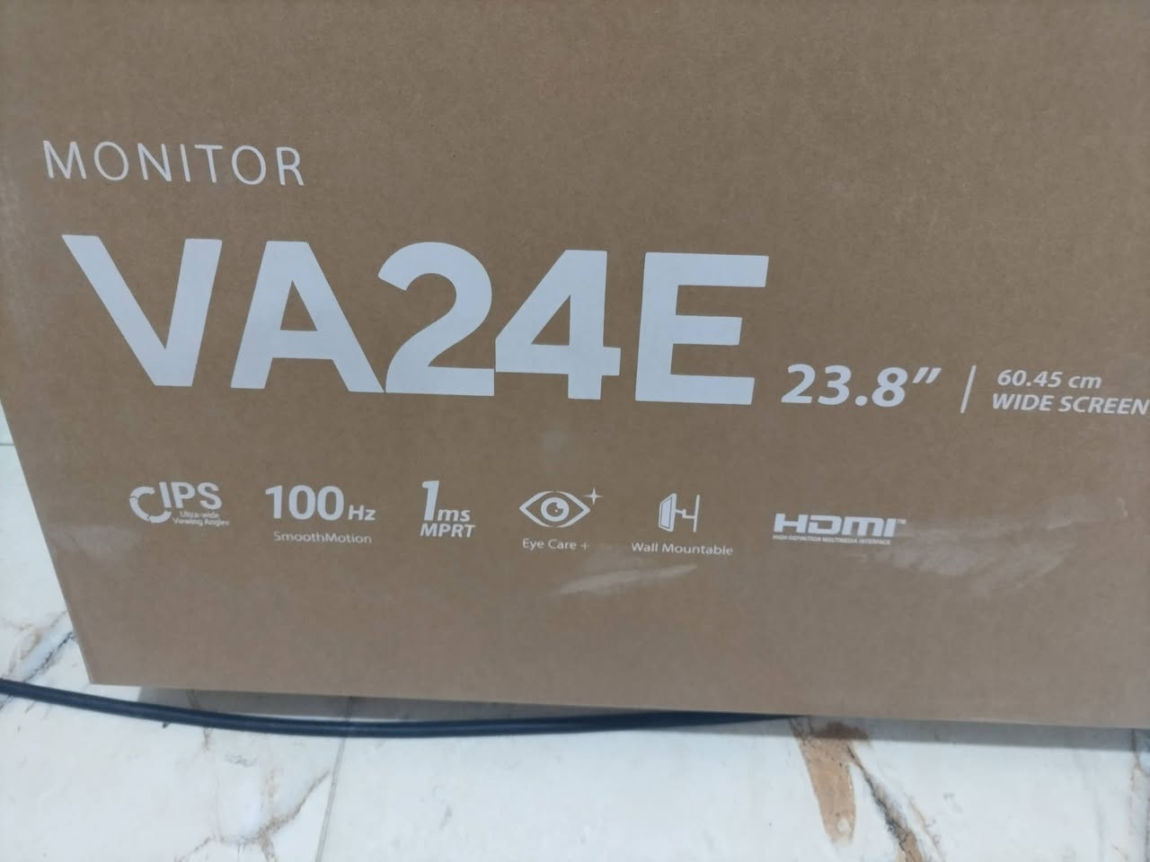 شاشة حاسوب من Asus 100hz دقة 1920x1080
جديدة 100% استعمال شهر واحد فقط 
السعر 110
عنوان :نجف
واتساب:***********
