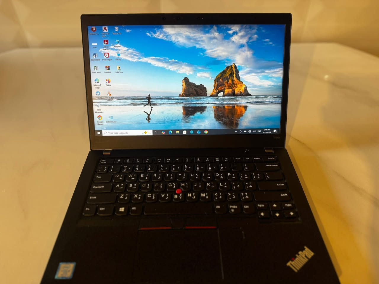 لابتوب thinkpad للاستخدام الثقيل 
Ram:8GB
Core:5

Storage:238GB

وبقية المواصفات موضحة بالصور
الشاشة لمس 
قفل باستخدام (قزحية العين،وبصمة الاصبع،والرمز)
السعر: 250 الف فقط


**إذا كنت صاحب هذا الإعلان وتريد حذفه لأي سبب، رجاءا أرسل رسالة إلى الدعم الفني**