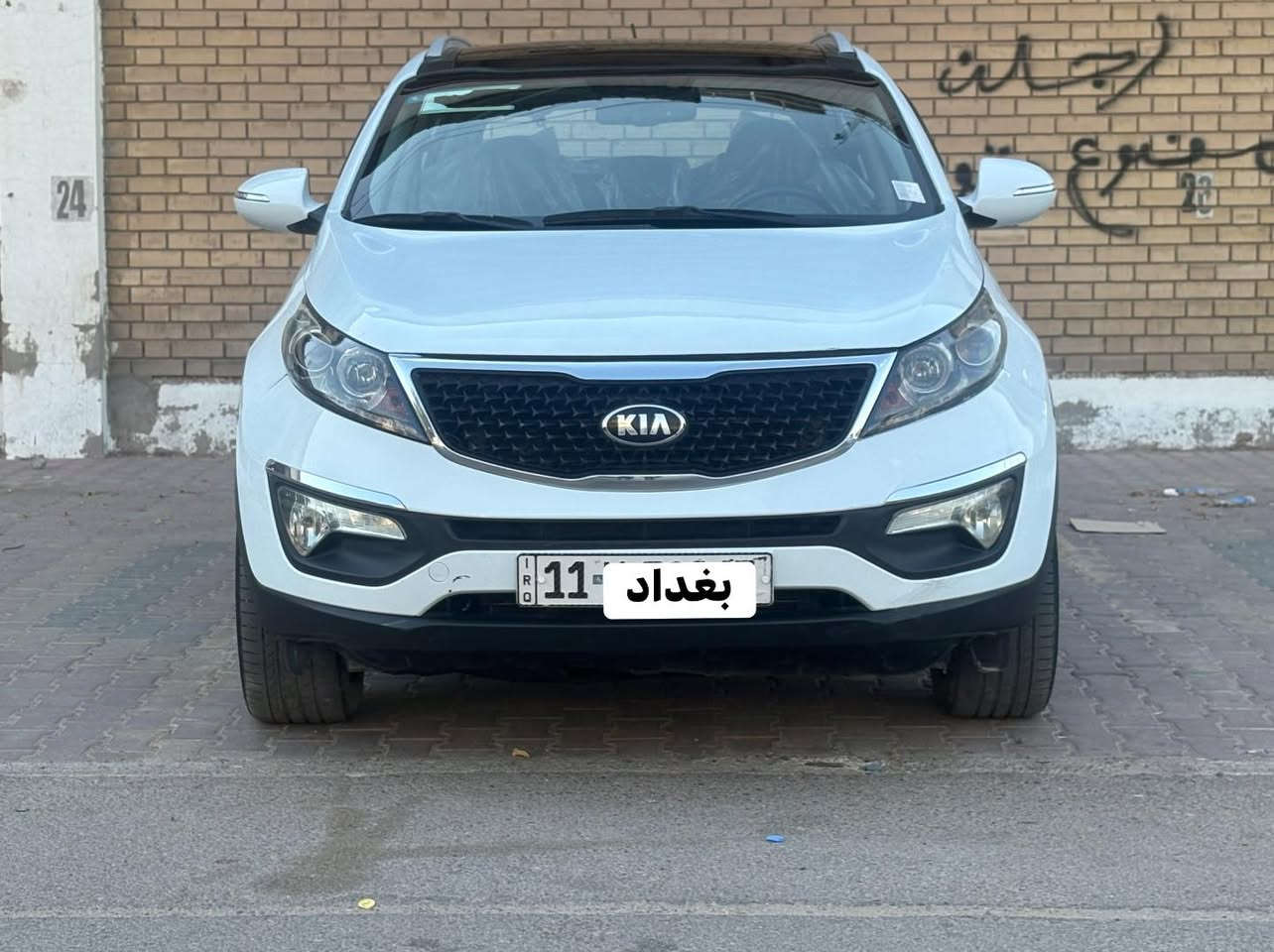 السلام عليكم كياسبورتج 2016 خليجي رقم بغداد الجديد سياره جديده بمعنه الكلمه فووول موصفات شركه شرط ماشيه ٨٧ حقيقي السعر 143 مجال جداً بسيط اخوان صبغ شويه من جاملغ بدون دواخل مكان سياره بغداد محرك 2400 دوش
بنرامه سقف
كشنات جلد
شاشه كار بلي
نحكم ستيرن جهتين
تحديد مسار
شاشه اعطال بلدشبول
رادار خلفي امامي
مري شفط
مكان سياره بغداد اخوان الاستفسار رقم صاحب سيار اخوان
مكلف للنشر الخاص مغلق اي ستفسار***********

