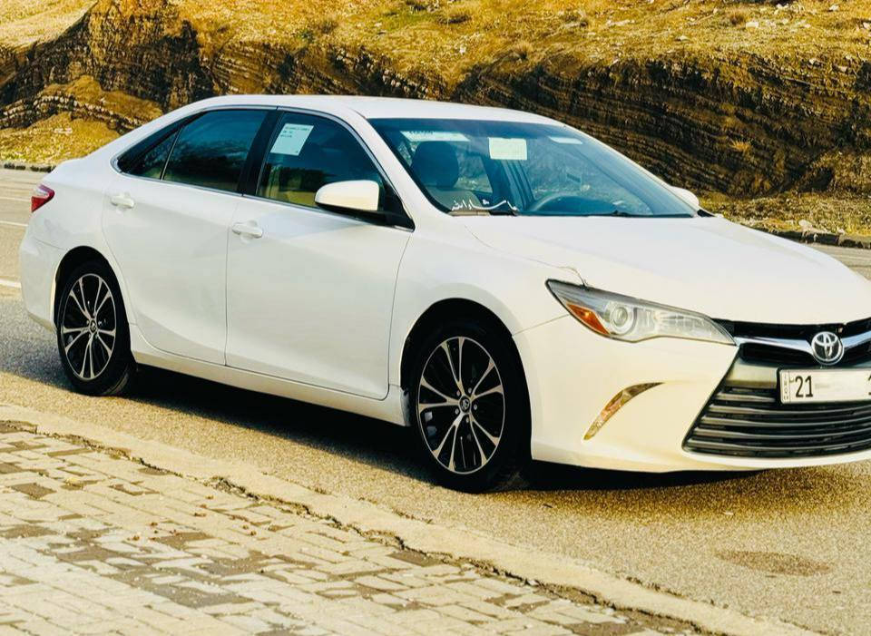 تۆیۆتا کامری 2017  مواسەفات LE ئەمریکی 
١٨٠ مایەڵ ڕۆشتووە 
سەنەوەی تا ٢٠٢٩ تازەیە 
٤ تایەو ویلی لۆک 
دوو پارچەی بۆیاخە 
سۆنەرەکەیم داناوە 
بۆنیدەکەی لەزگەی پێوەیە 
دوو شوختی پچوک پێوەیە 

سعر: لە کۆمێنت داوای بکە ڕاستەوخۆ بۆت دێت 🤖 

گێڕ و مەکینەی بەشەرت 
هیچ کێشەیەکی تێدا نییە 

ژمارەی خاوەنەکەی 
***********
