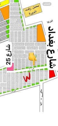 قطعة تجارية • واجهة ٢٠م • قرب جسر جديد