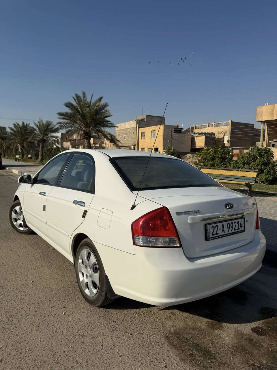 السلام عليكم 
كيا سبكترا ٢٠٠٩ سيارة  كفاله عامه من الصبغ والتبديل والحادث بدون حادث امريكي  مكاني كربلاء الحر 
***********
