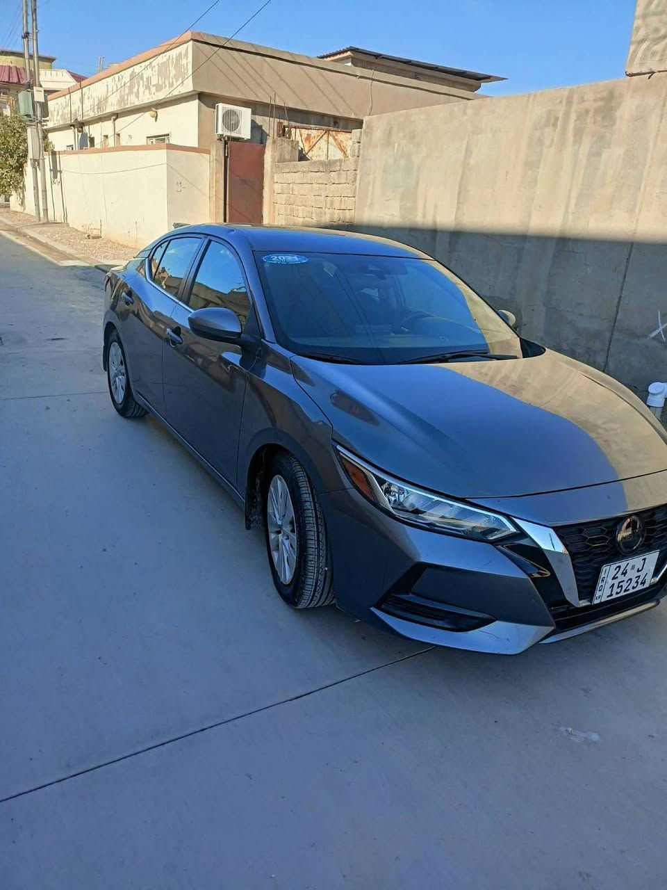 نيسان سنترا موديل2021 S رقم سنويه جديد گير ميكنه به شه رت دو ملاحضه بصيط شوين شيخان*********** سميل, دهوك
