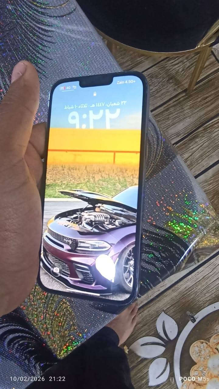 ايفون 13برو ماكس
ذاكره 128
دبل سيم
شرق اوسط
نضافه 90%
فقط مبدل شاشه الفيس ايدي شغال
سعره 420الف وبي مجال حگ جيتك 
***********
