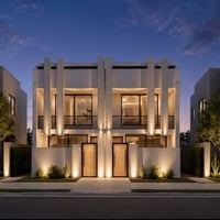 التشابه بالتصميم مو صدفة... وإنما هندسة مدروسة بعناية. 🏡✨ داران متطابق...